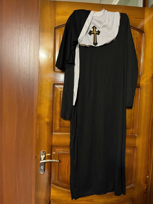 Костюм монашки Хэллоуин, косплей