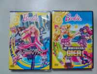 DVD folia Barbie tajne agentki/Barbie w świecie gier (NOWE)