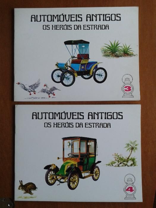 Colecção de livros Automóveis Antigos, os Heróis da Estrada