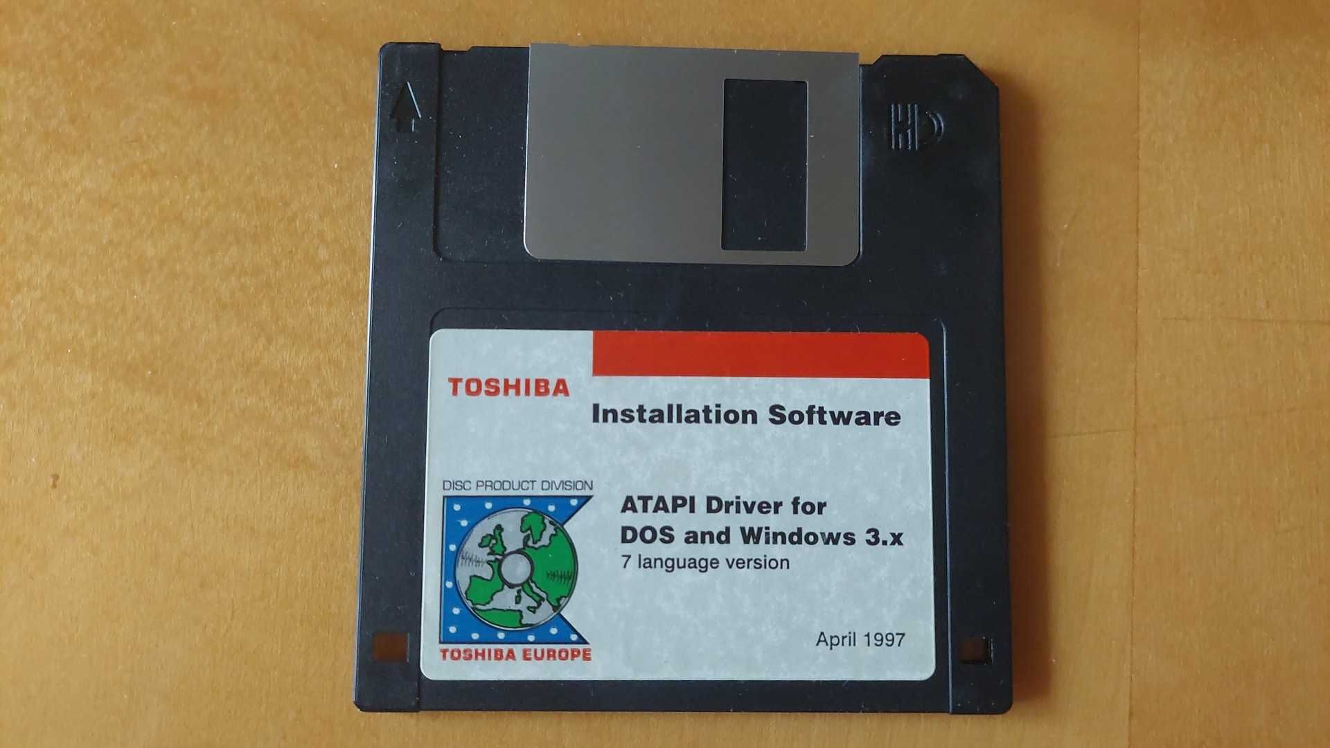 Dyskietka Toshiba Installation Software