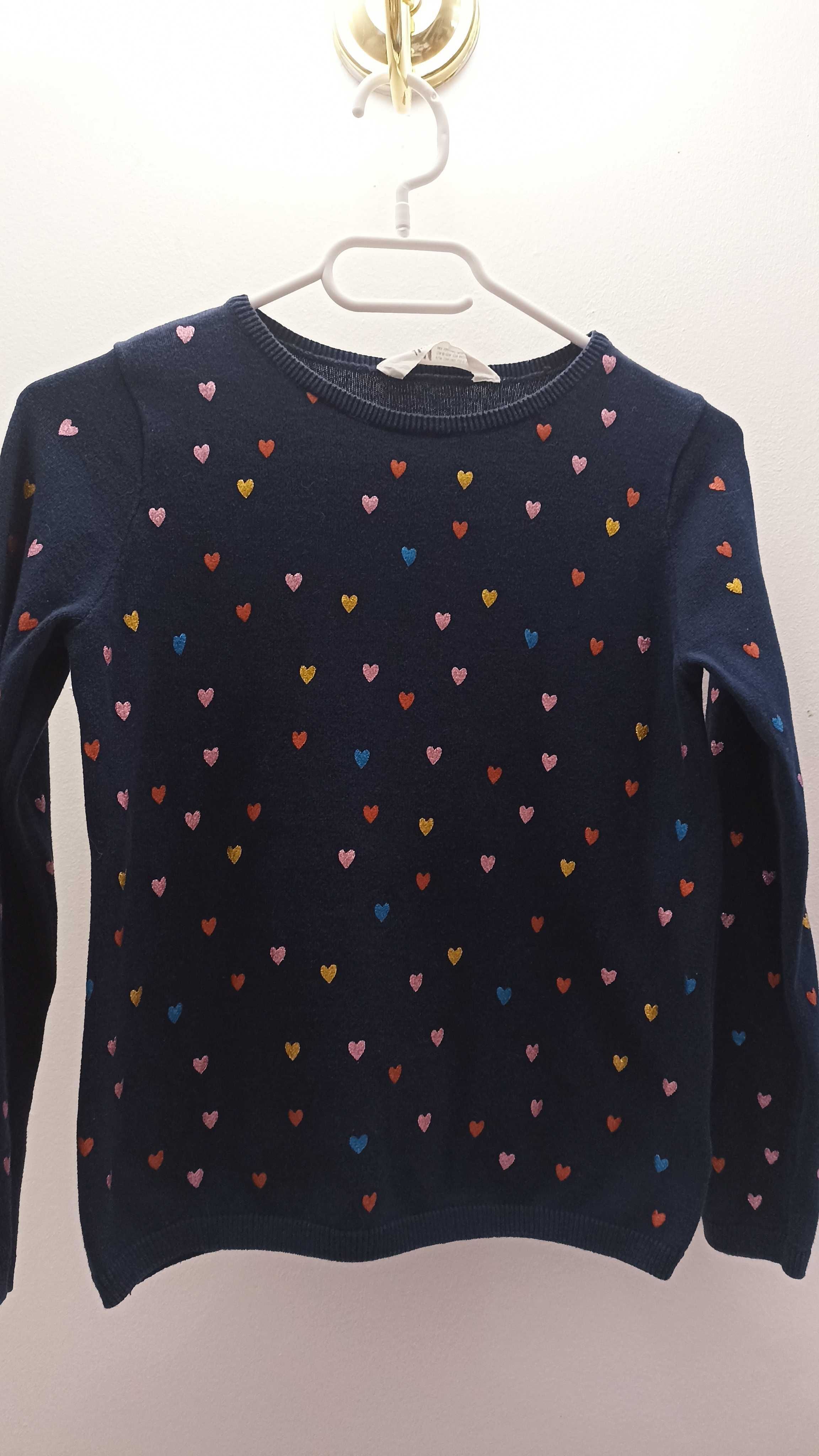 Ubrania dla dziewczynki H&M Smyk Reserved rozm. 134 - 140