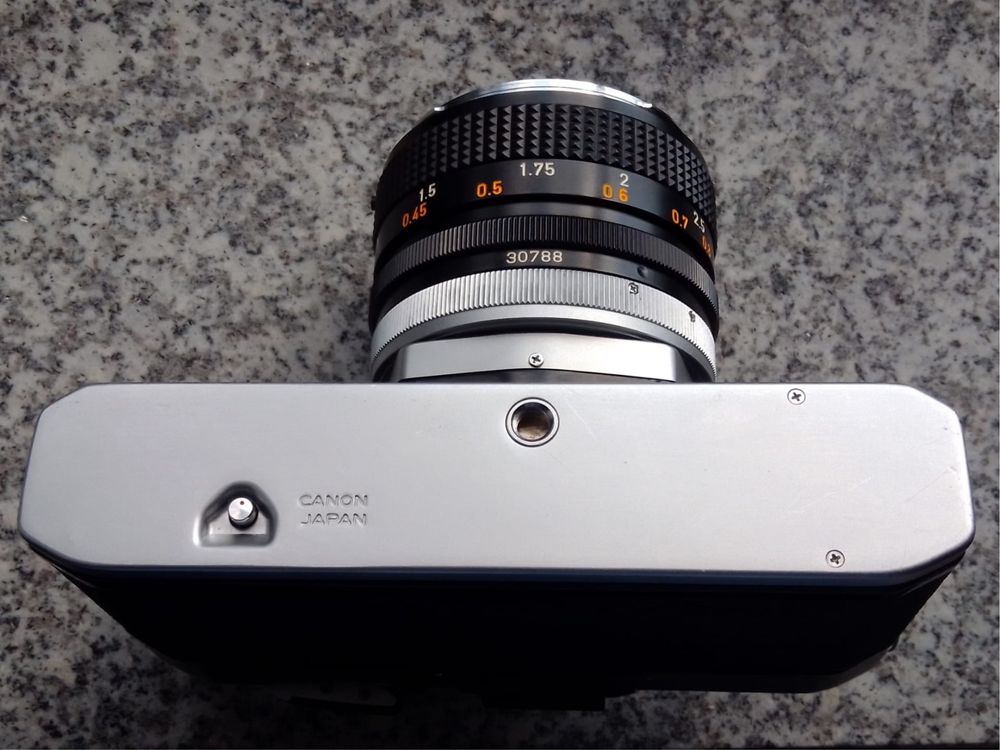 Canon FTb QL com Lente FD 50mm 1.4