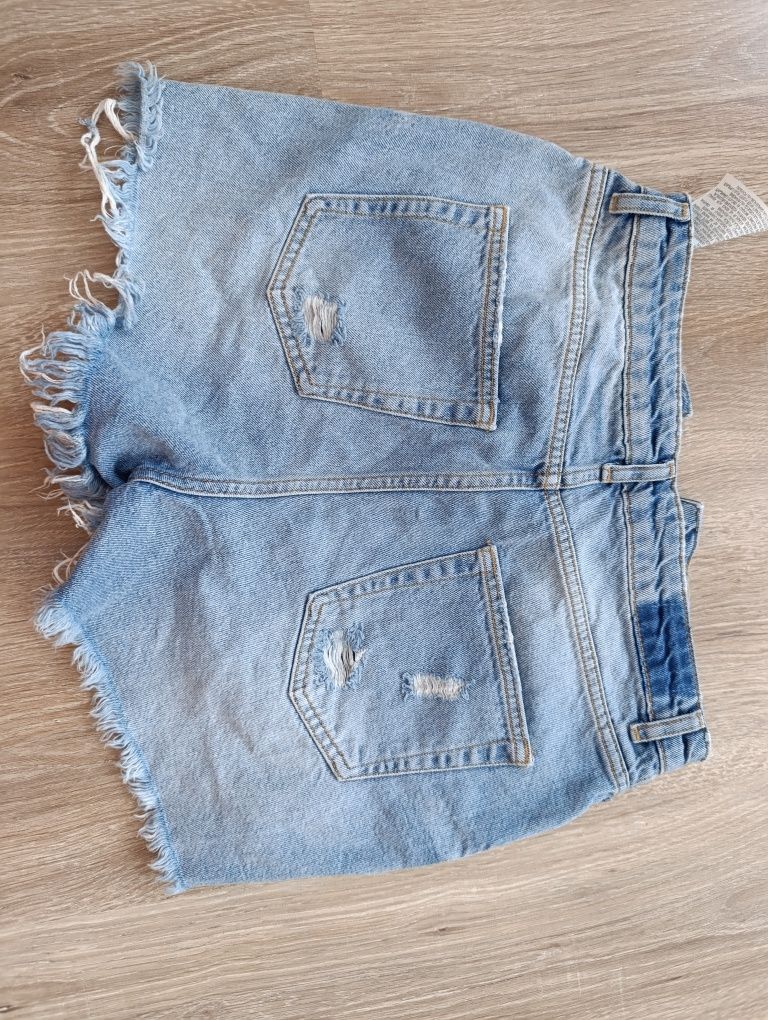 Szorty damskie jeans Zara 38