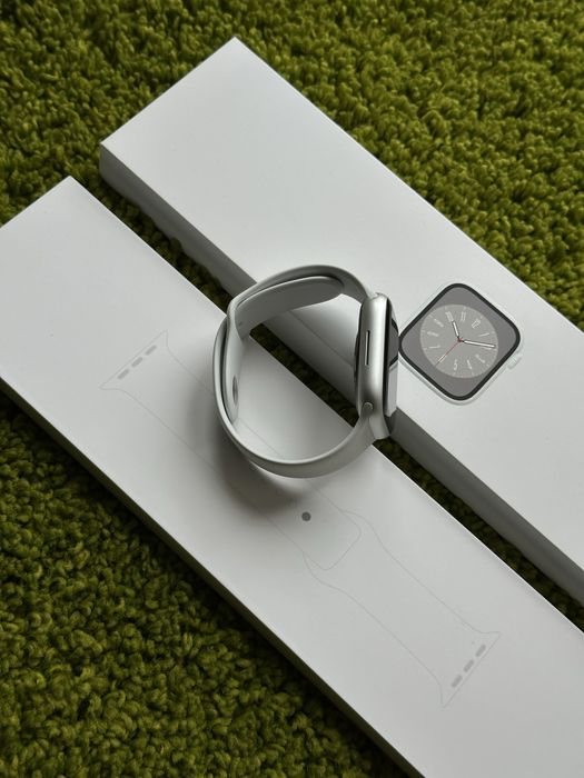 Apple Watch 8 45mm Silver Ідеал Магазин Гарантія Доставка