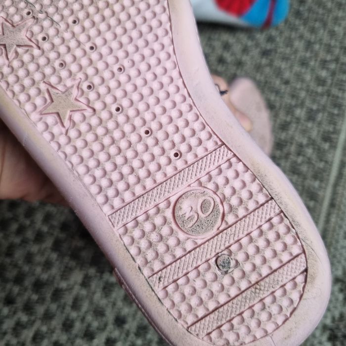 Тапочки мокасіни сандалі для дівчинки в садочок Viggami 30 р 18 см