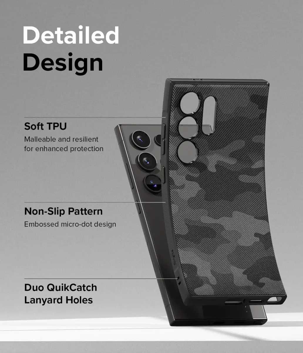 Чехол Ringke Onyx Design для Samsung Galaxy S24 Ultra Camo Black