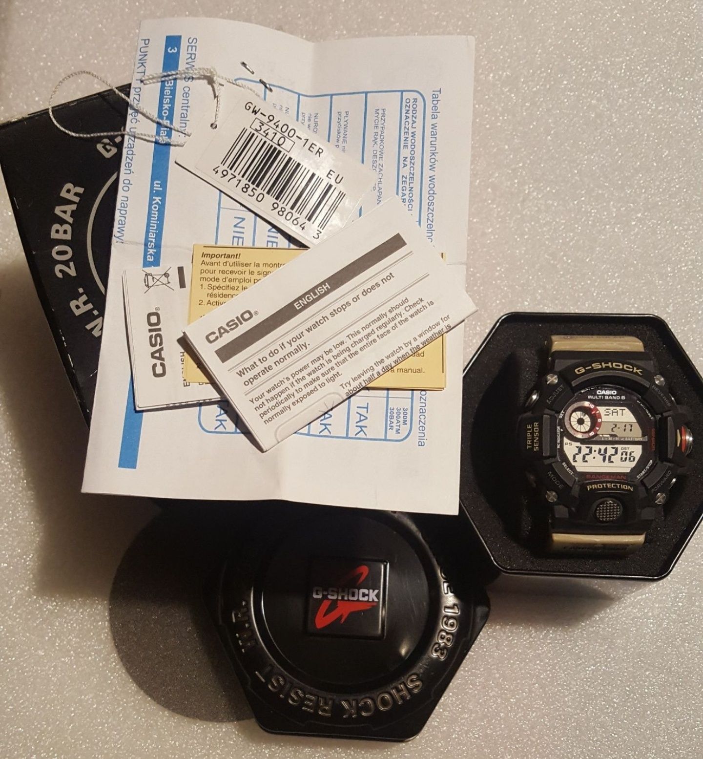 Casio g-shock  GW-9400 Dcj