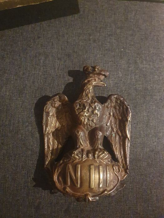 Orzeł sztandar szabla xix w przedwojenne Napoleon medal odznaka