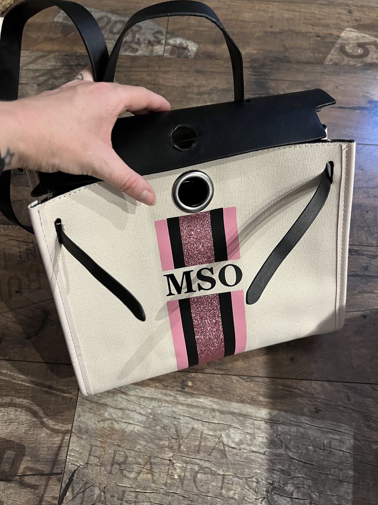 Torebka kuferek shopper