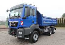 MAN TGS 26.500 6x4 WYWROTKA BORDMATIC MEILLER KIPPER Z NIEMIEC  Nawigacja, lodówka, uchwyty do mocowania ładunku