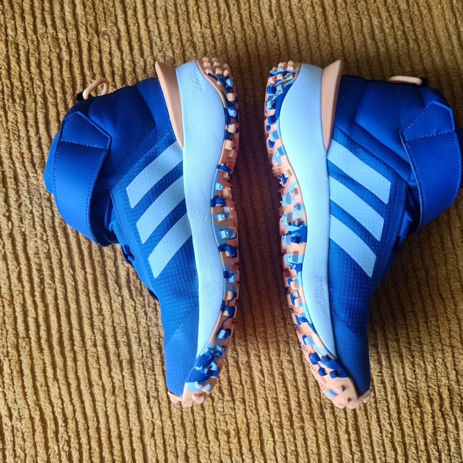 Adidas Sneakersy Fortatrail Shoes Kids, Niebieski, rozmiar 37,5