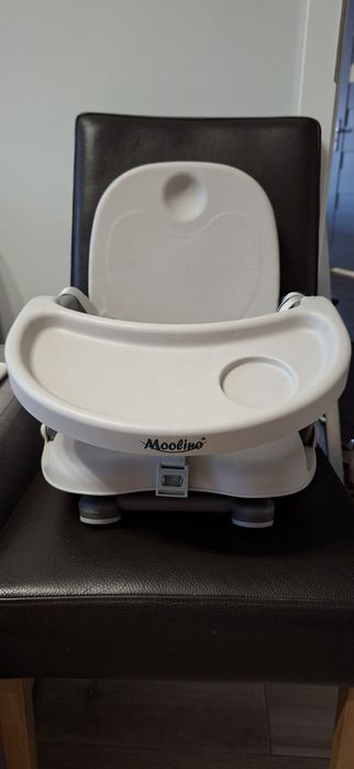Moolino 1013 Krzesełko Do Karmienia Składane Szare