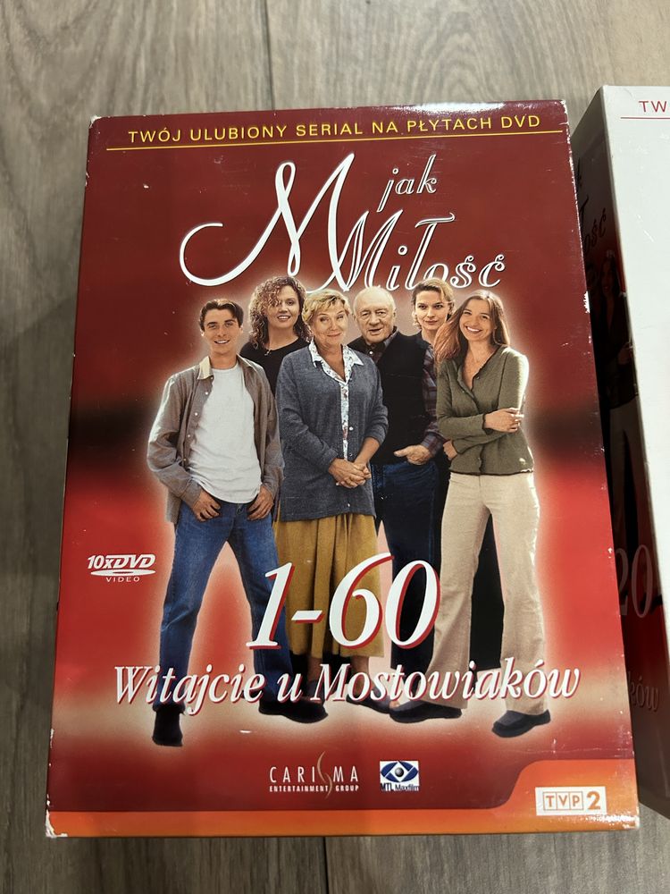 M jak Miłość 2x BOX (Odcinki 1-120) Zestaw Kolekcjonerski