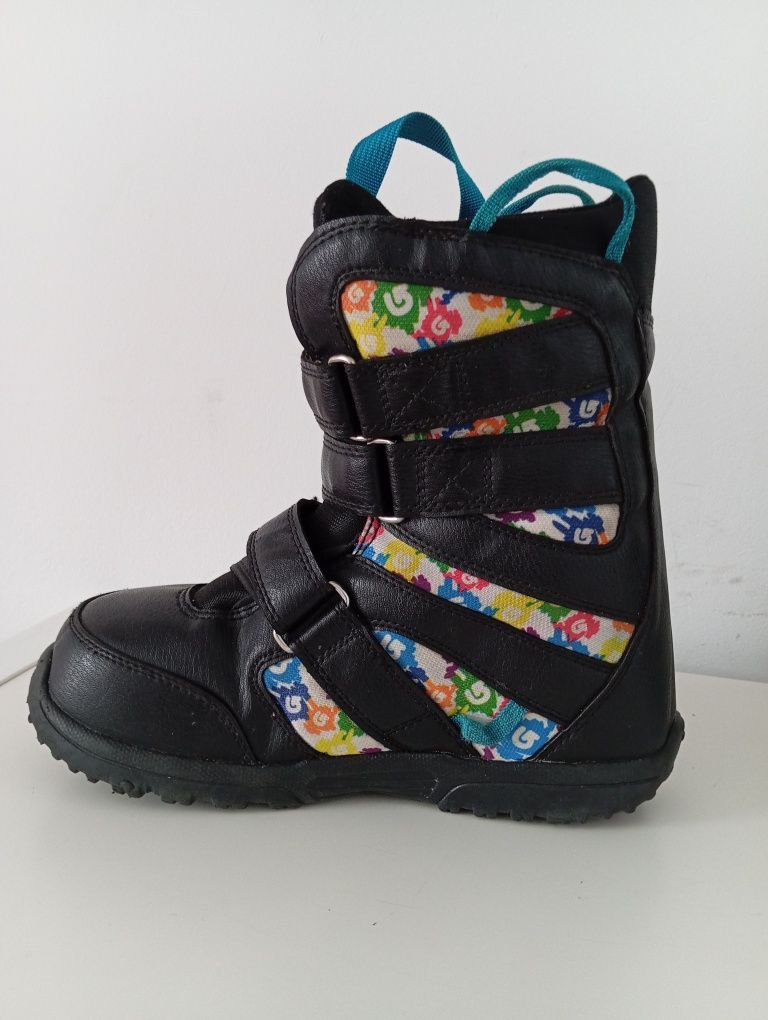 Buty zimowe śniegowce dziecięce Burton 34 snowboard