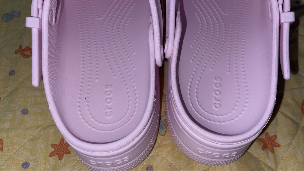 Модель цього року !! Crocs Classic Mary Jane Clog W 11, pink milk