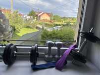 Hantle z dokladanym ciężarem - nowe