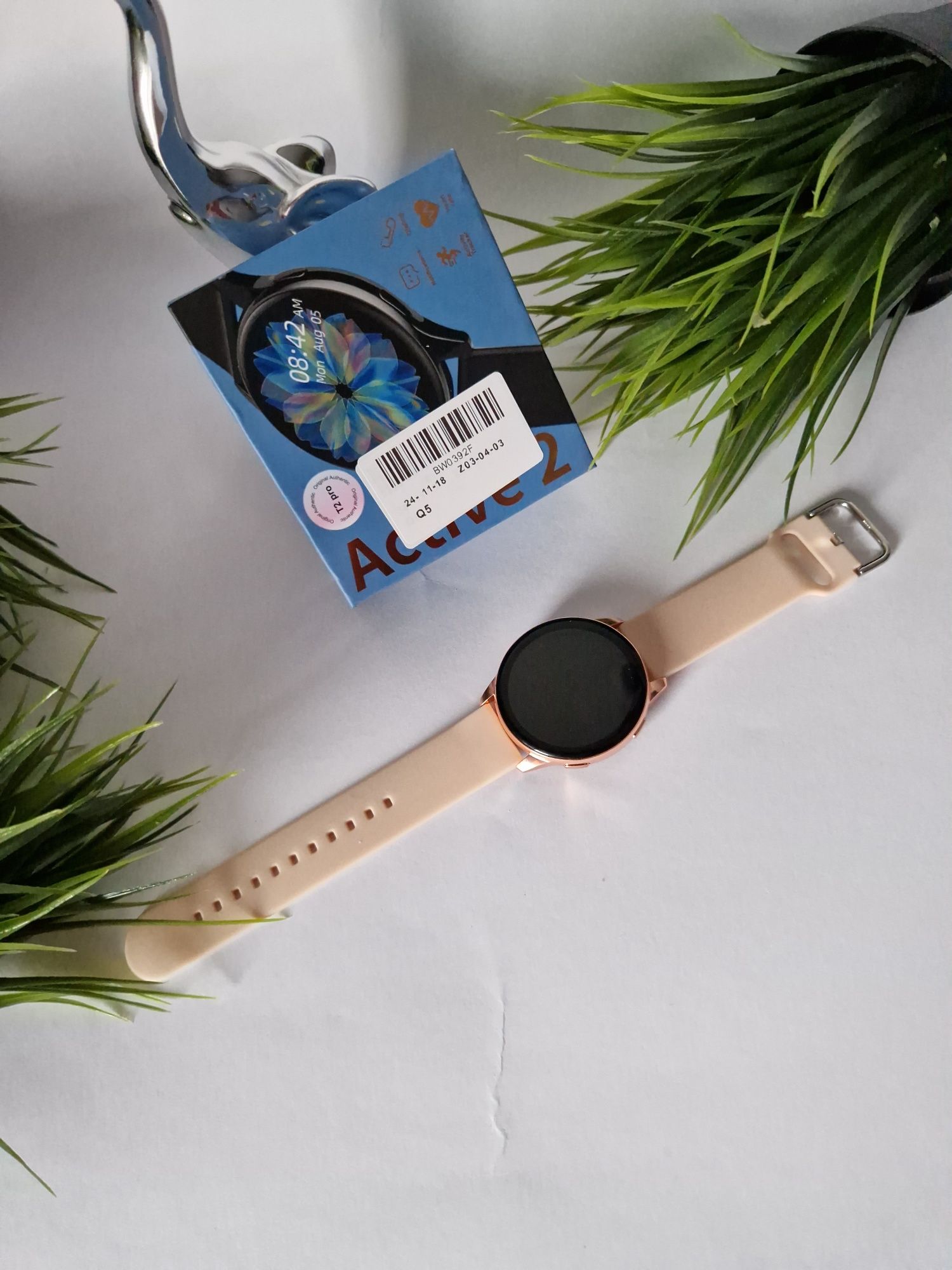 Smartwatch komplet nowy okrągły