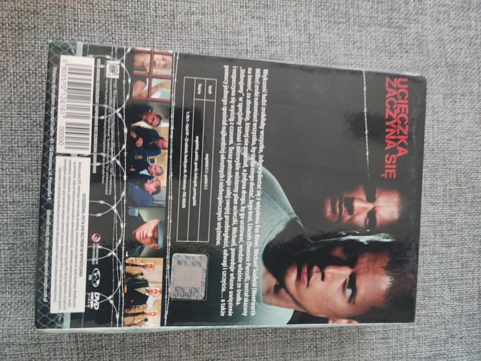 204 Zestaw płyt DVD Prison break/skazany na śmierć