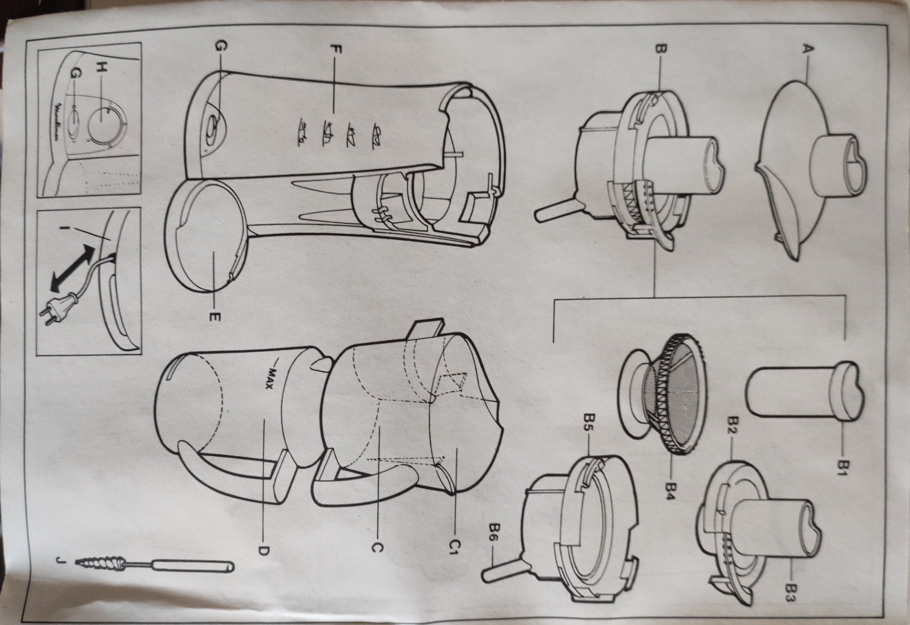 Соковижималка Moulinex