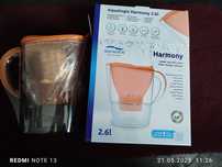 Dzbanek Filtrujący Wodę Aqualogis Harmony 2,6l Pomarańczowy