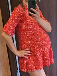 Sukienka/Tunika ciążowa z wiskozy
