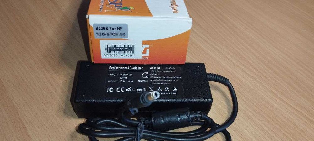 Блок питания для ноутбука HP 18.5V 91W 4.9A (4.75+4.2)*1.6