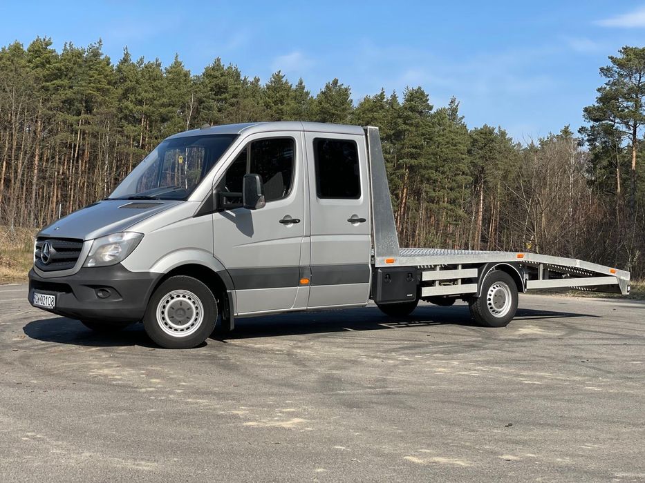 Mercedes-Benz Sprinter Autolaweta, klima,najazd full aluminium