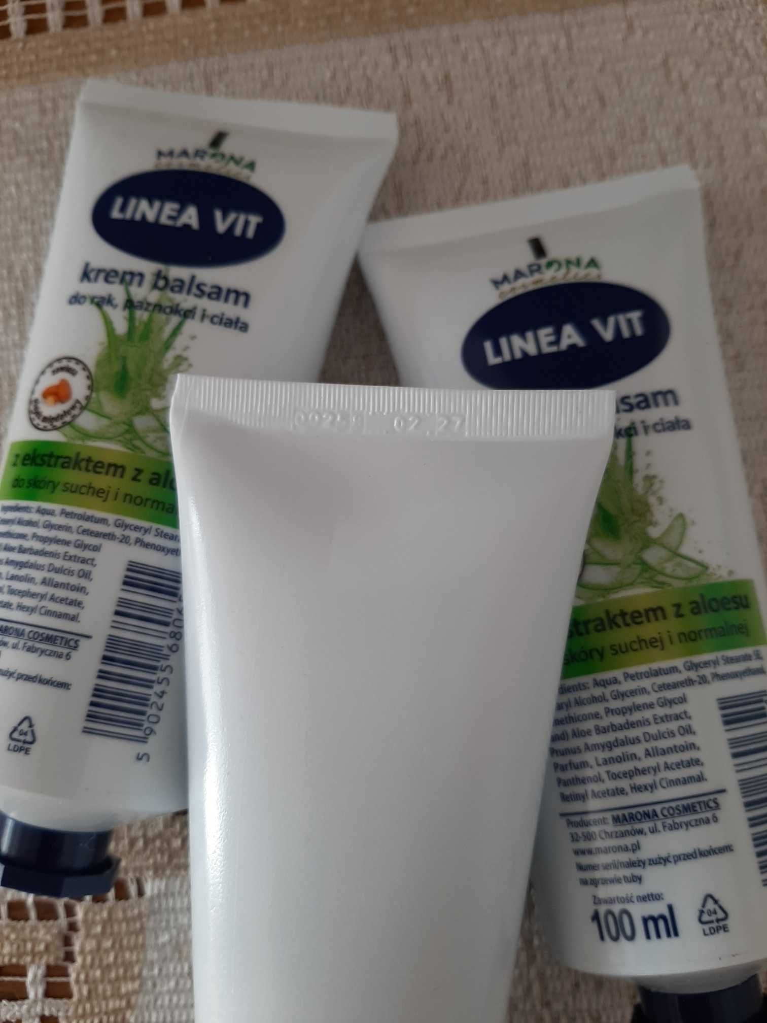 Krem - balsam do rąk paznokci i ciała - Linea Vit