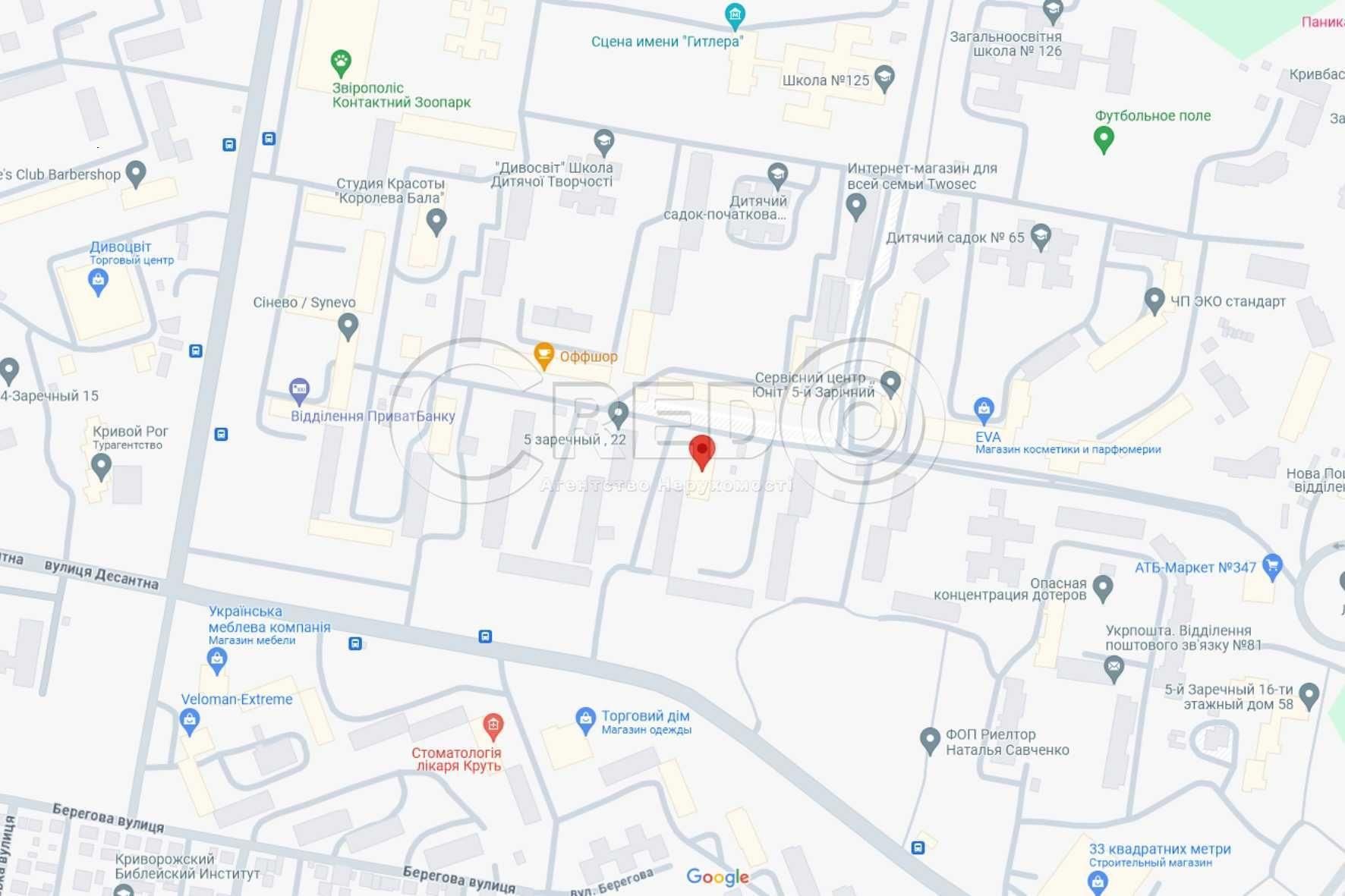 Оренда приміщення - 63 м² мкрн. 5-й Зарічний