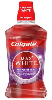 Colgate płyn do płukania jamy ustnej Max White Purple Reveal 500 ml