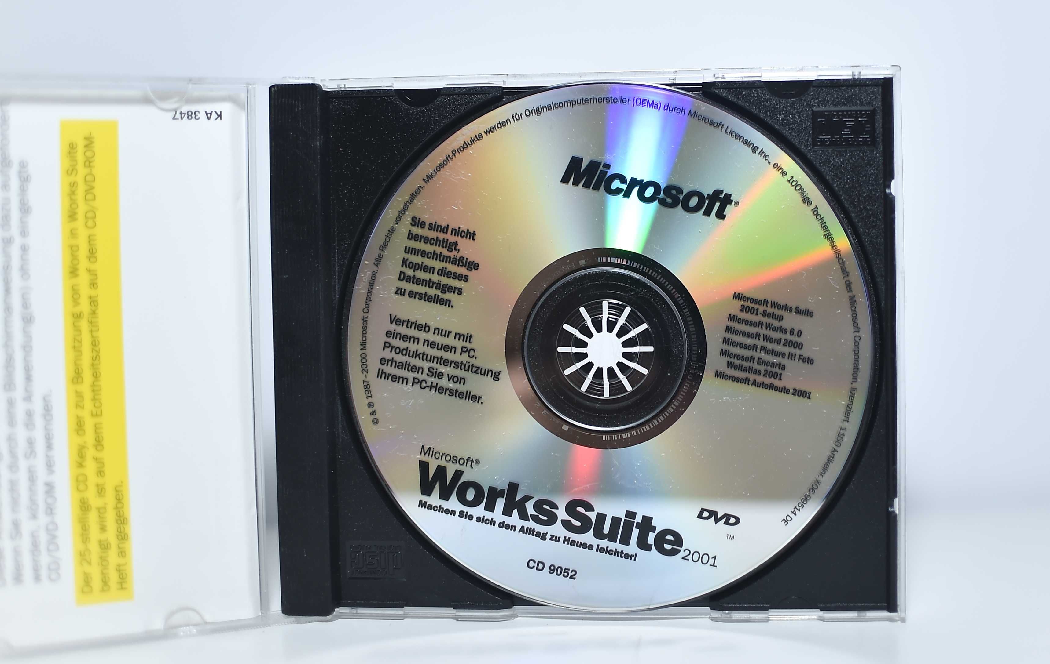 Gra PC # Microsoft works Suite 2001