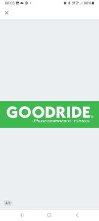Letnie opony goodridge 205x55x16 aluminiowe felgi skoda vw seat audi