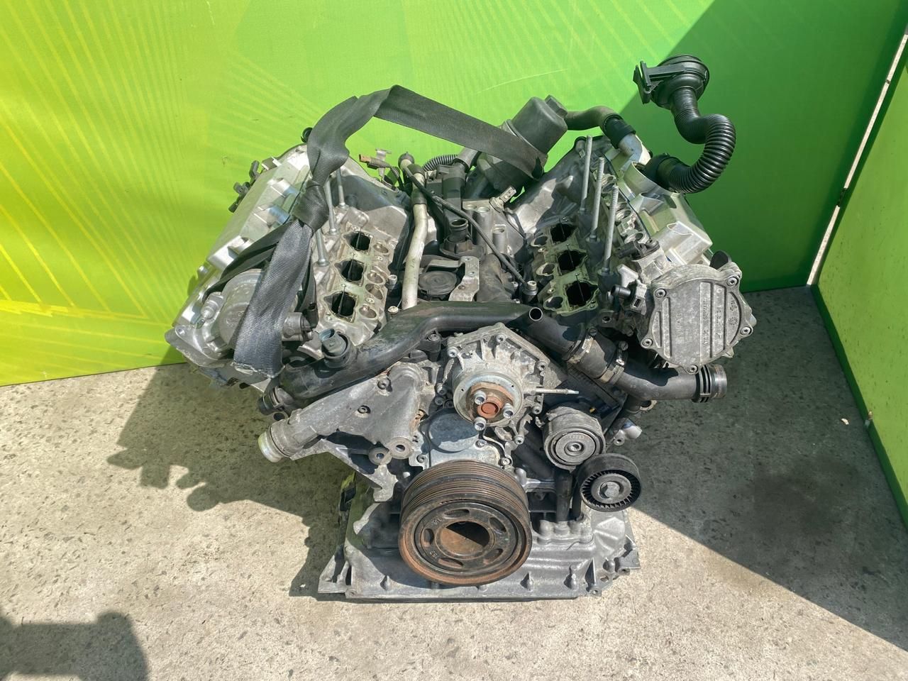 Мотор Ауди кю7 3.0 4М CREC двигун Audi Q7 4M 3.0d двигатель КУ7