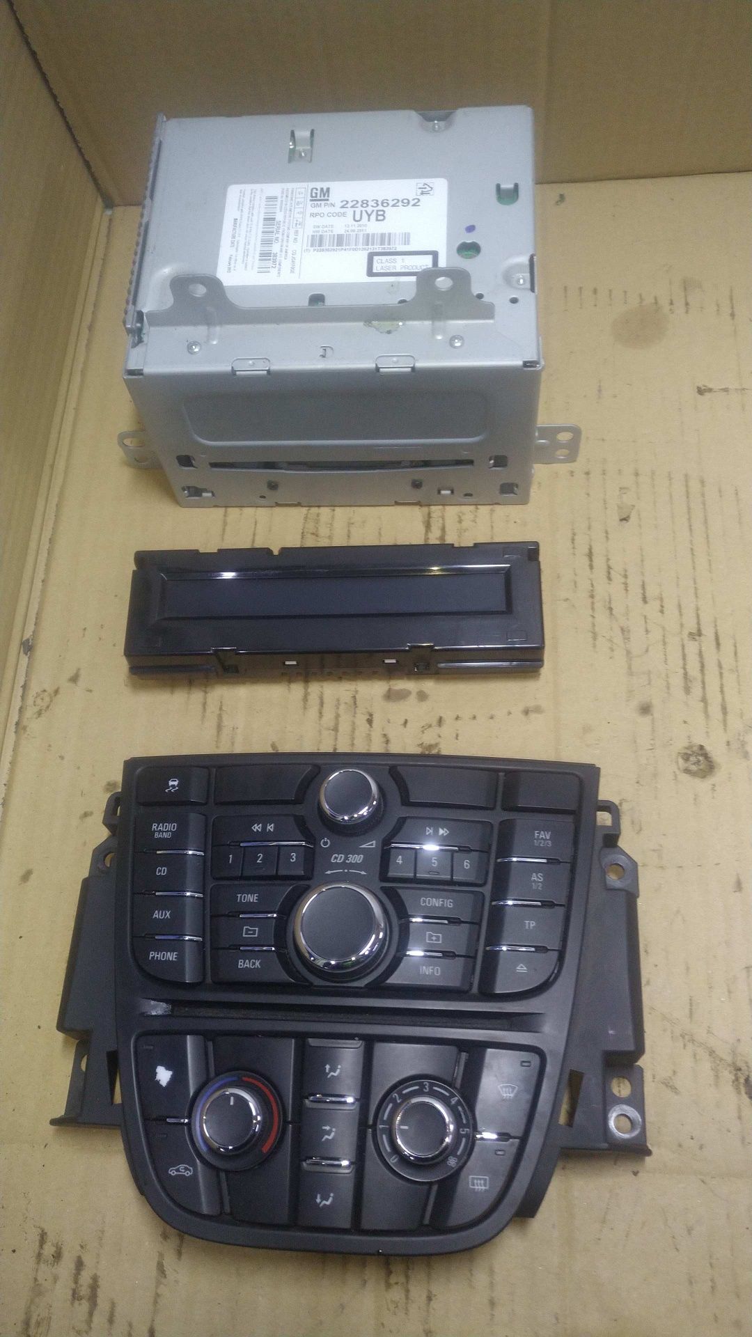 / Meriva B radio fabryczne wyświetlacz panel sterowania