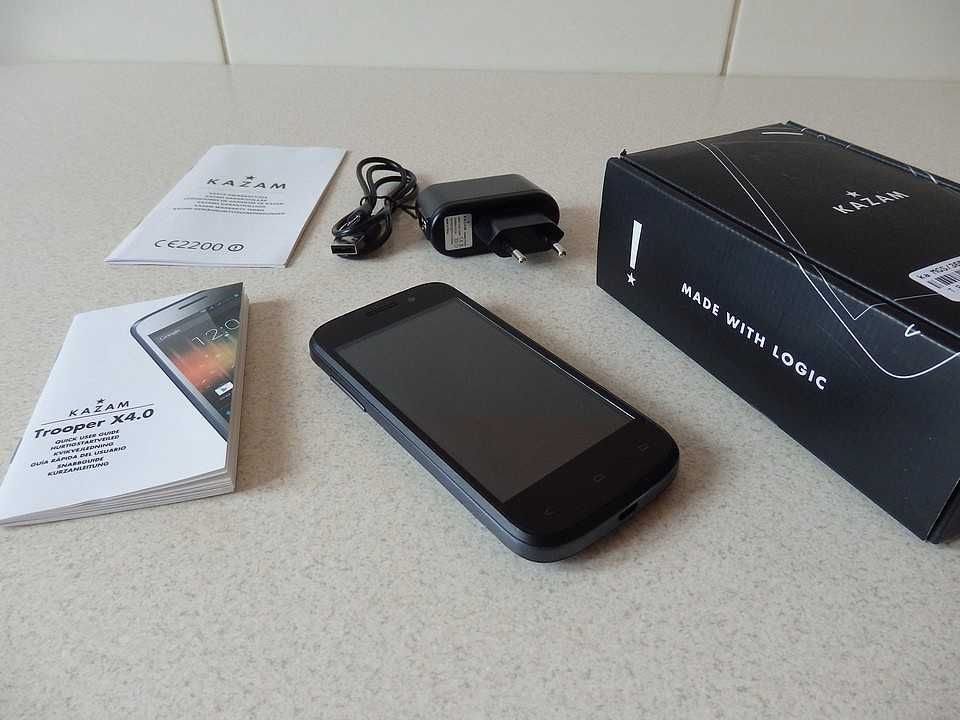 Smartfon KAZAM TROOPER X4.0, 3 wejścia SIM