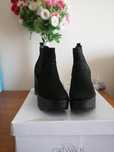 Botas Pretas Salto Plataforma