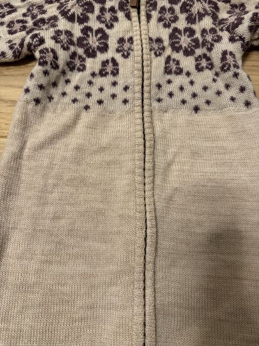 Wełniany kombinezon merino Name It
