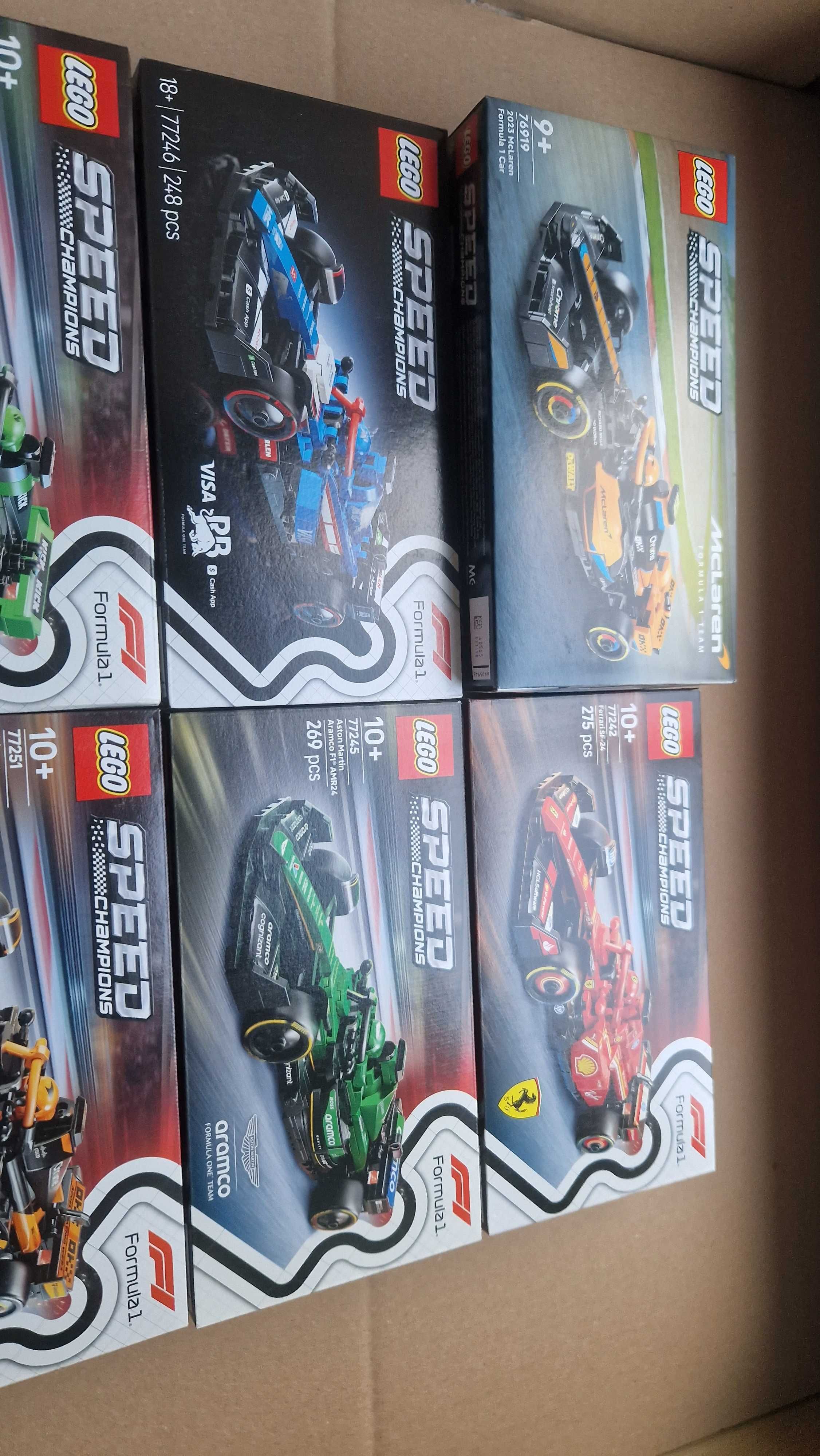 Lego Speed Champions F1 x10