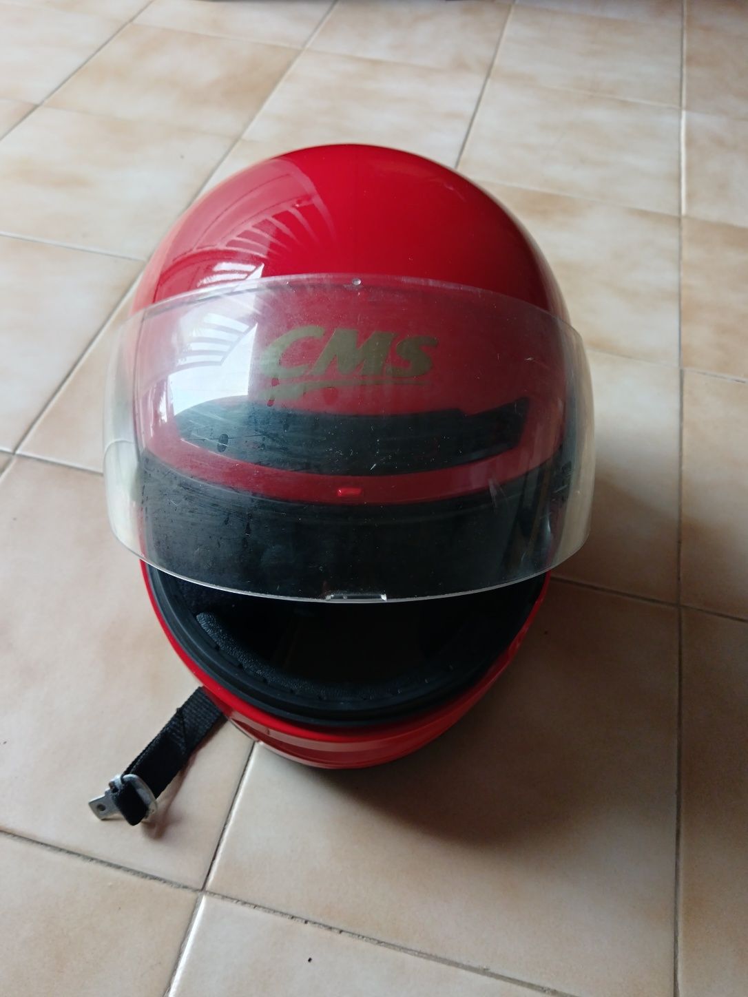 Capacete atual CMS .