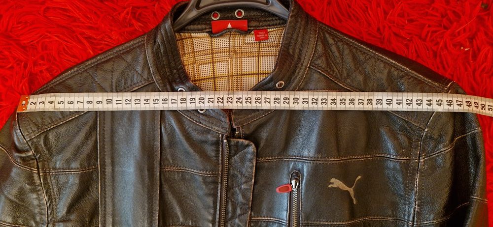 Куртка кожаная Puma