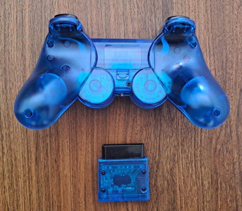 Comando consola Sony Playstation 2 PS2 sem fios - novo