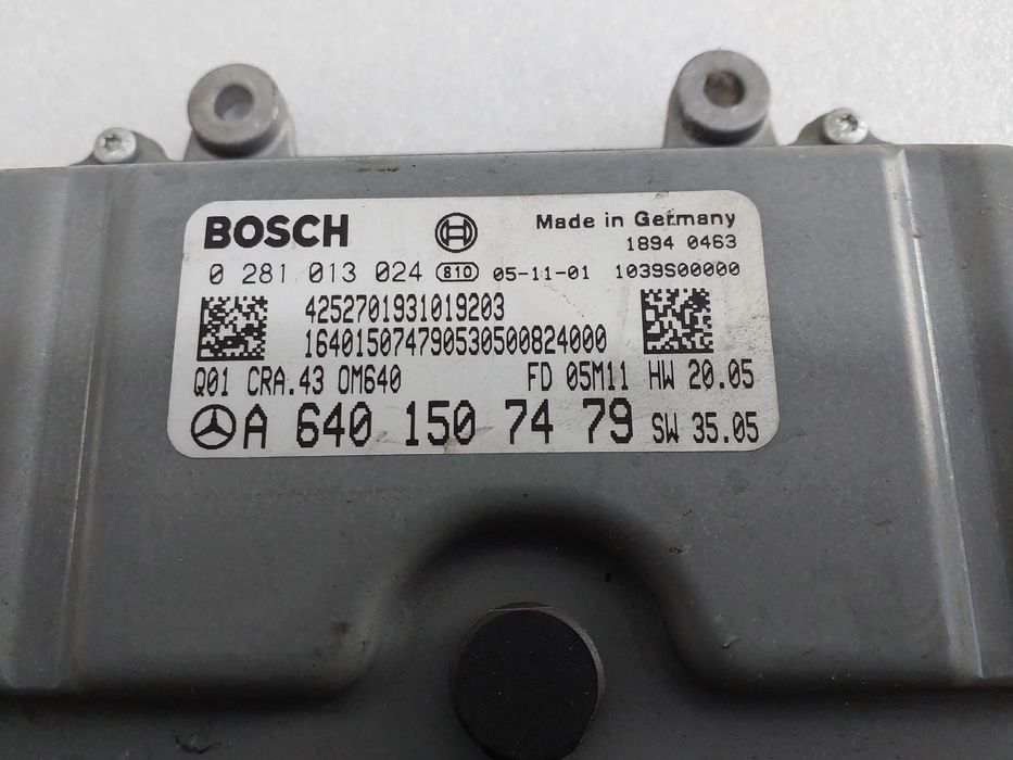 Centralina motor / ECU MERCEDES-BENZ Classe A (W169)