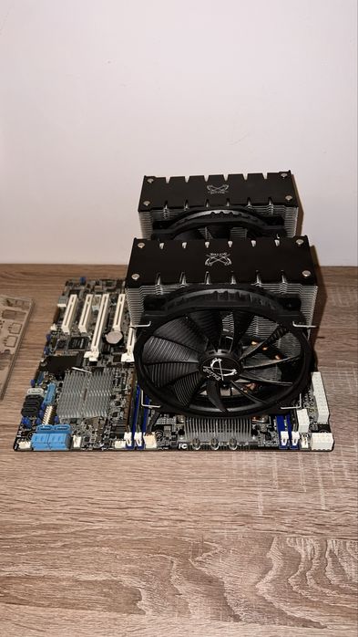 Серверна збірка 2х E5-2690 v3 12 ядер/24 потоки+64Gb+ 2башні