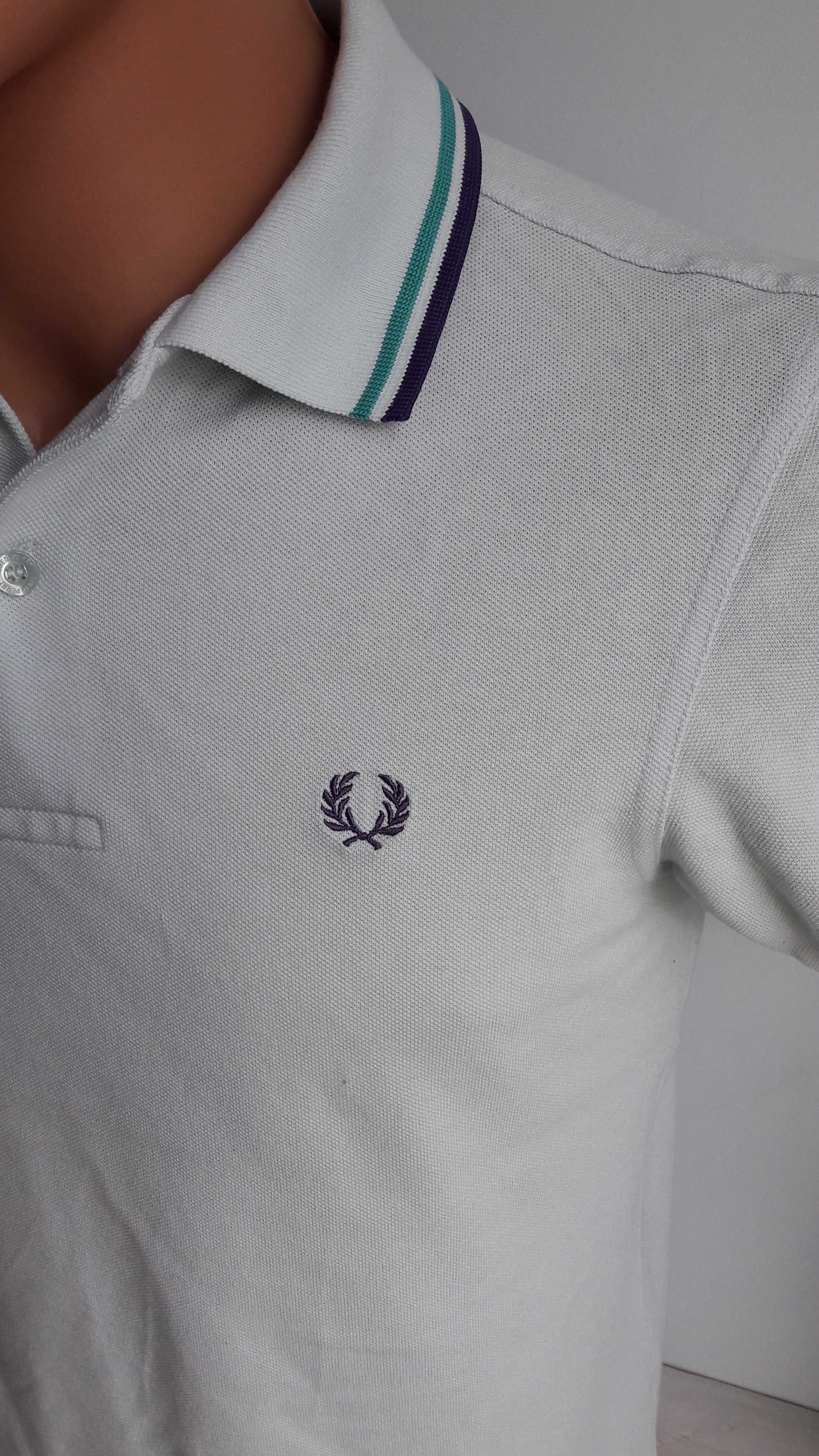 Koszulka polo Fred Perry miętowa