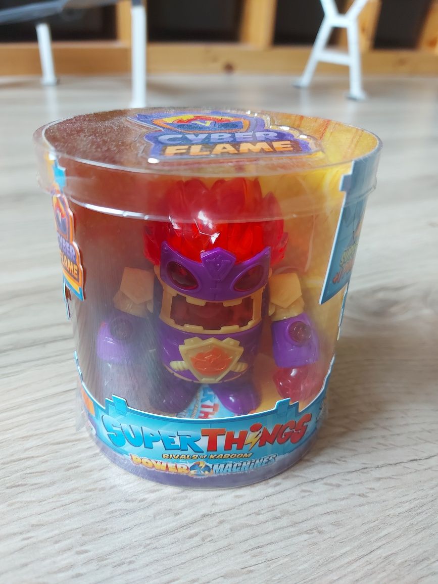 Super Things, figurka powerbot cyber flame, magic box. Odbiór osobisty