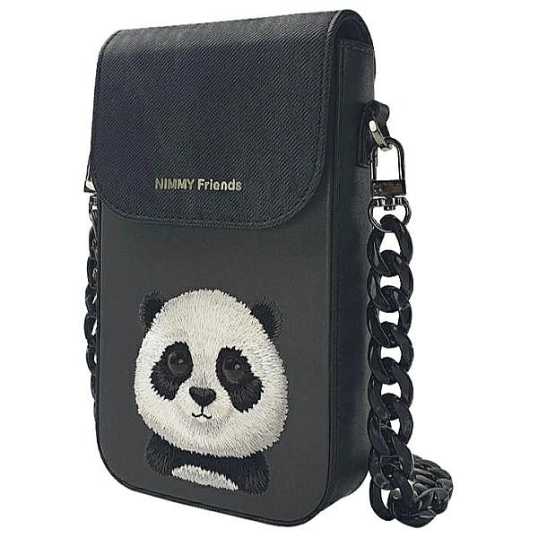 Zestaw Nimmy Big Eyed Pet 2.0 Panda 3w1 torebka na telefon + portfel +