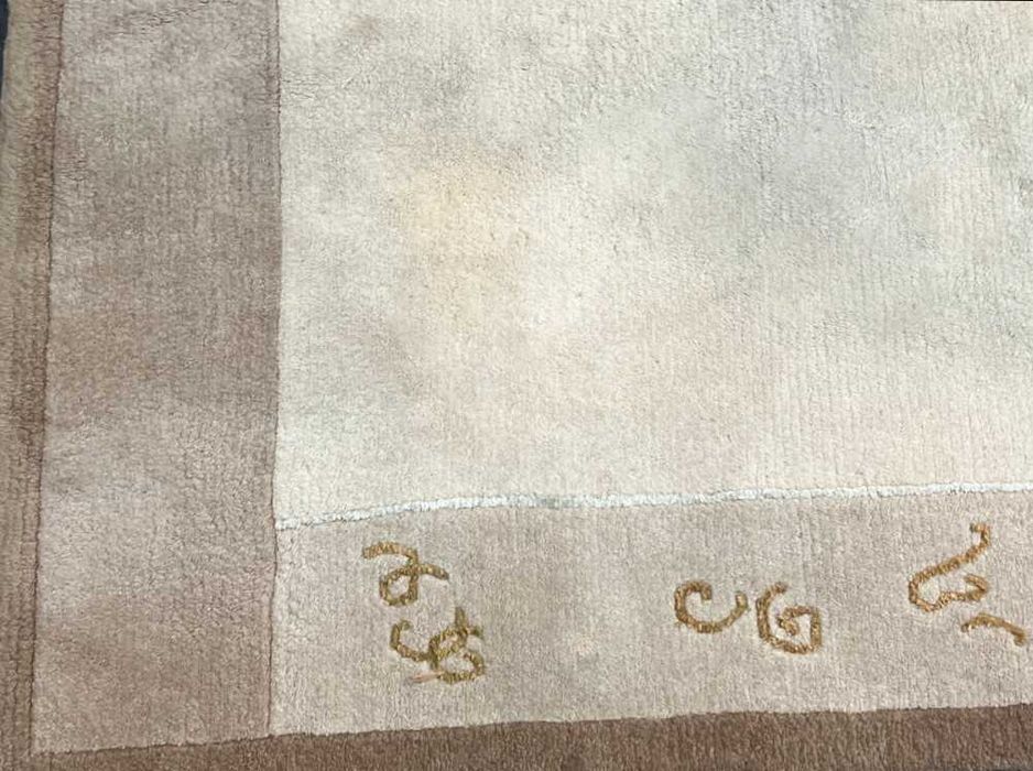 Elegante Tapete do NEPAL, Lã s/Algodão, feito à mão, com 230 x 170 cm