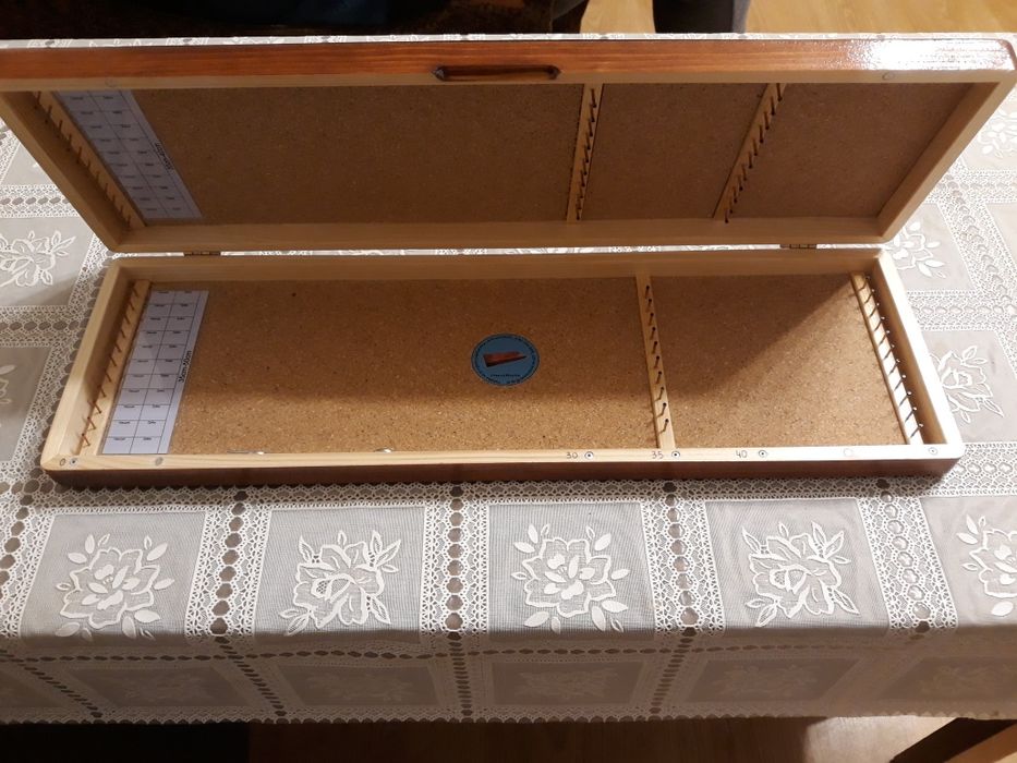 Pudełko na przypony wędkarskie-wersja 10- spławik-feeder 30/35/40/50cm