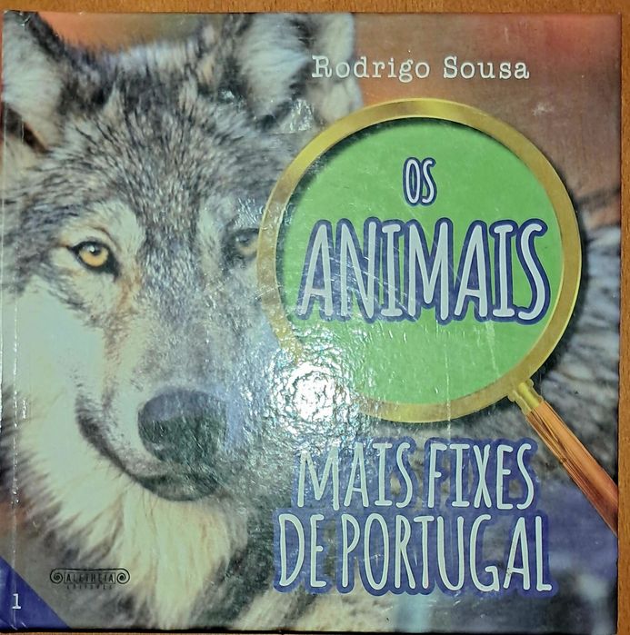 Livro "Os animais mais fixes de Portugal"