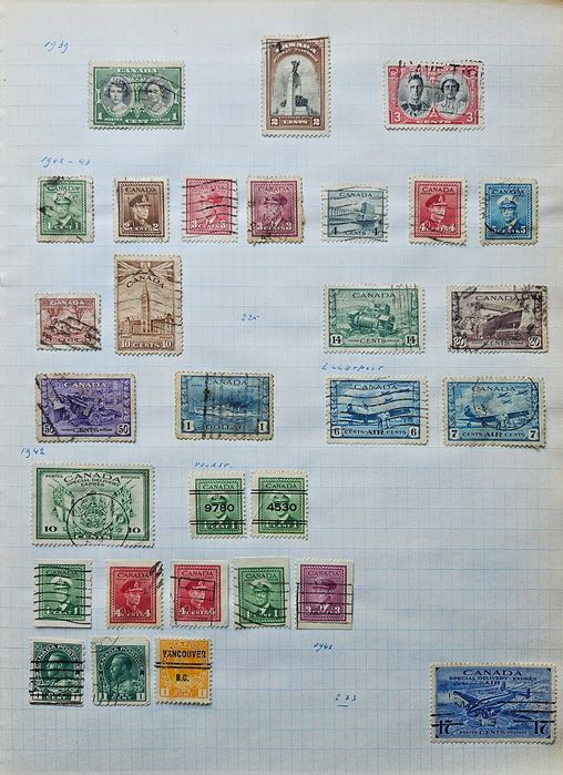 Klaser ze Znaczkami Kanada z lat 1893/2013 Znaczki Pocztowe 1900 EUR